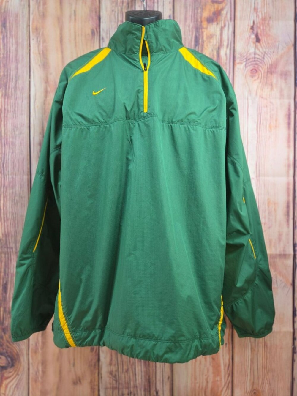 Nike Storm-FIT 1Mens Green Pullover Jacket XXL